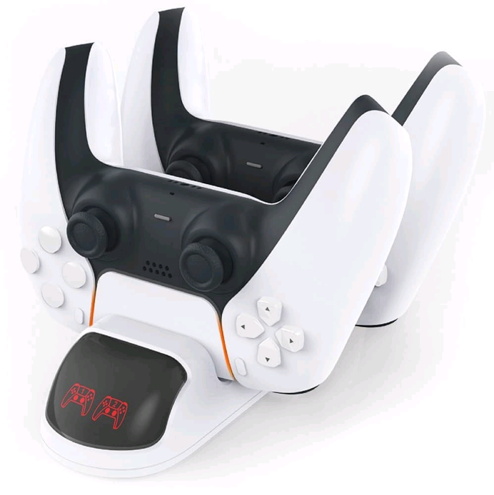 منصة شحن دوال للشحن السريع لوحدتي التحكم في بلايستيشن 5