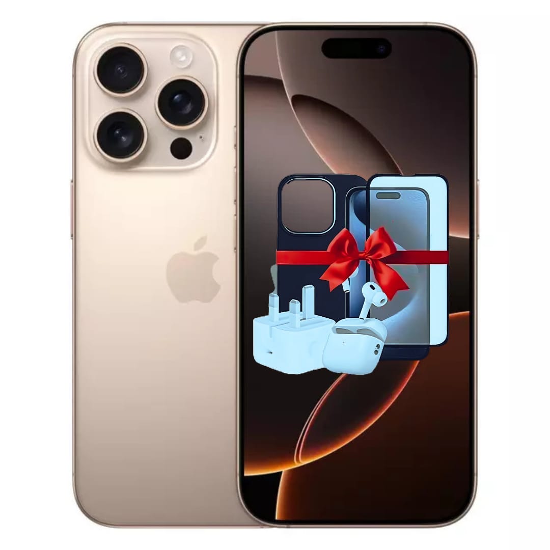 أبل آيفون 16 برو 5G مع فيس تايم + هدايا مميزة هدايا مميزة هدايا مميزة 🎁