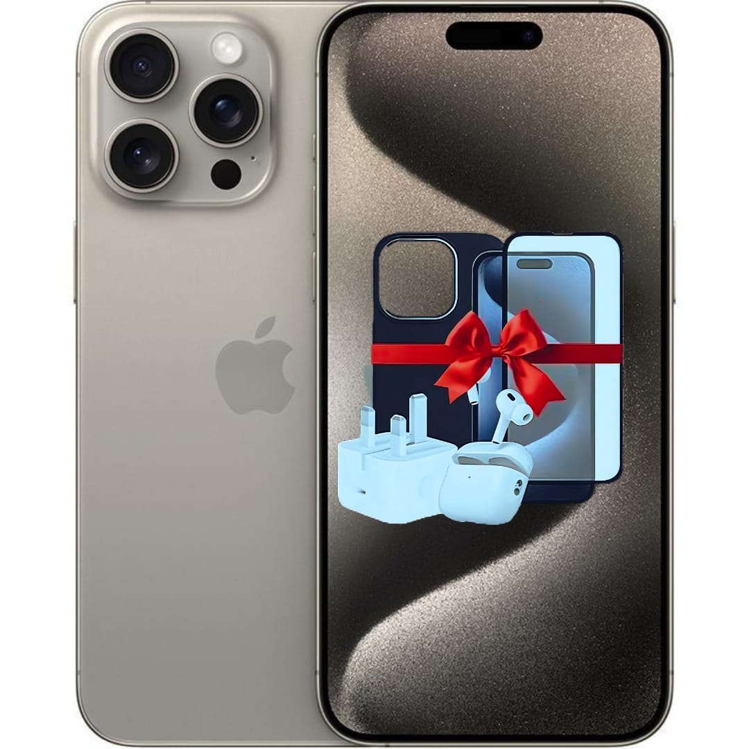 أبل ايفون 15برو ماكس سعة 512 جيجا 5G - ضمان أبل سنتين